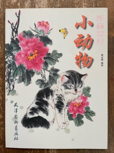 画像1: 小動物　彩墨技法　水墨画の小動物描き方 (1)