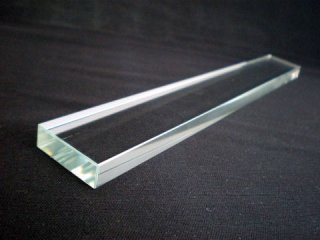 クリスタルガラス文鎮 八角 - 水墨画材屋